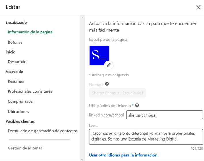 linkedin profesional