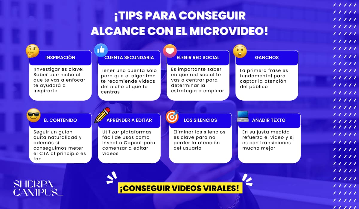 imagen tips para que un video sea viral